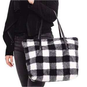 48 hour Sale Adorable Flannel Plaid Bag NWT